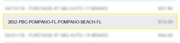 2652 pbc pompano fl - pompano beach fl charge image