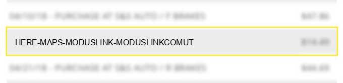 here maps moduslink moduslink.comut charge image