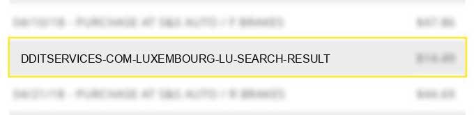 dditservices-com-luxembourg-lu search result image